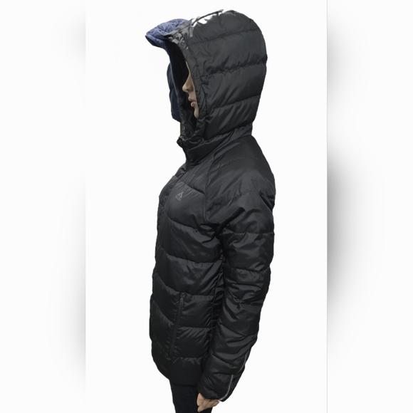 Unisex Adidas Down Puffer Jacket Size Men's XS-S/Women's S-M - Picture 3 of 10